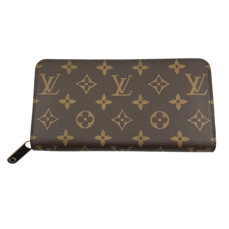 Louis Vuitton M42616 Monogram Round Zipper Zippy Wallet Long Wallet Louis
