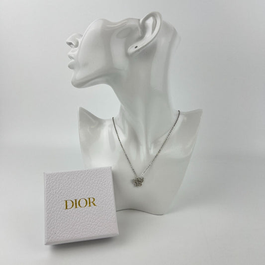 Dior Necklace Silver Vintage