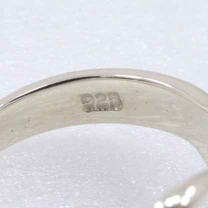 Tiffany & Co Triple Heart Silver 925 Size 10.5 Ladies' 2.8g Ring