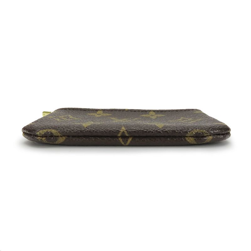 Louis Vuitton Coin Case Pochette Cles M62650 Monogram Brown Gold Hardware Pouch