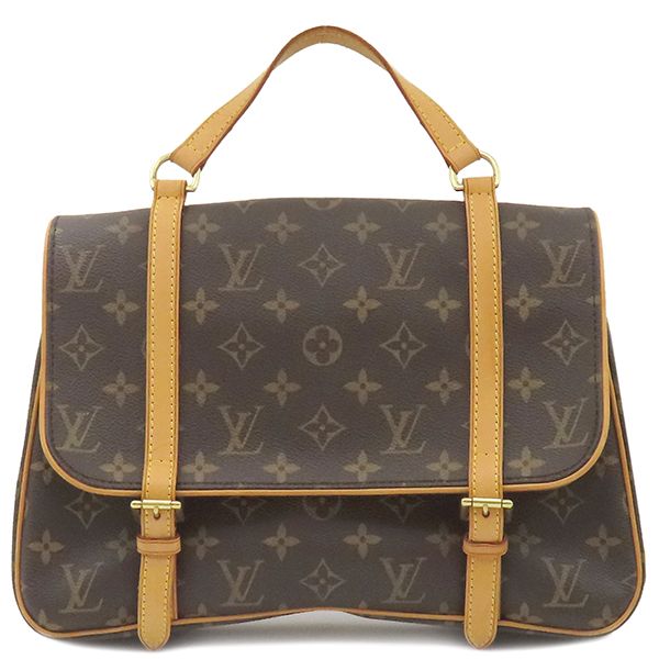 Louis Vuitton Backpack Daypack Marel Sac a Dos Monogram Canvas Monogram Gold