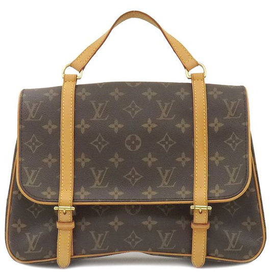 Louis Vuitton Backpack Daypack Marel Sac a Dos Monogram Canvas Monogram Gold
