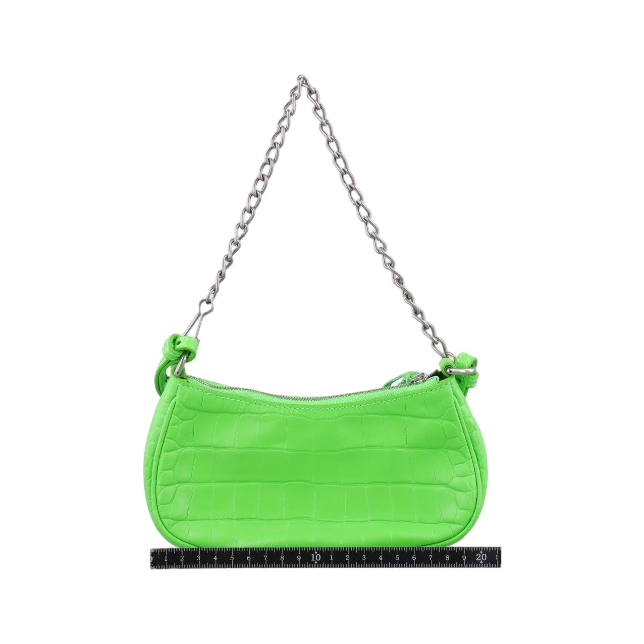 Balenciaga le Cagole Green Lambskin Messenger — view 2