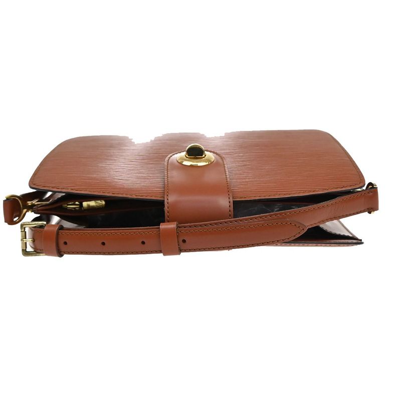 Louis Vuitton Shoulder Bag Capuchin Epi Brown M52343 80ka705