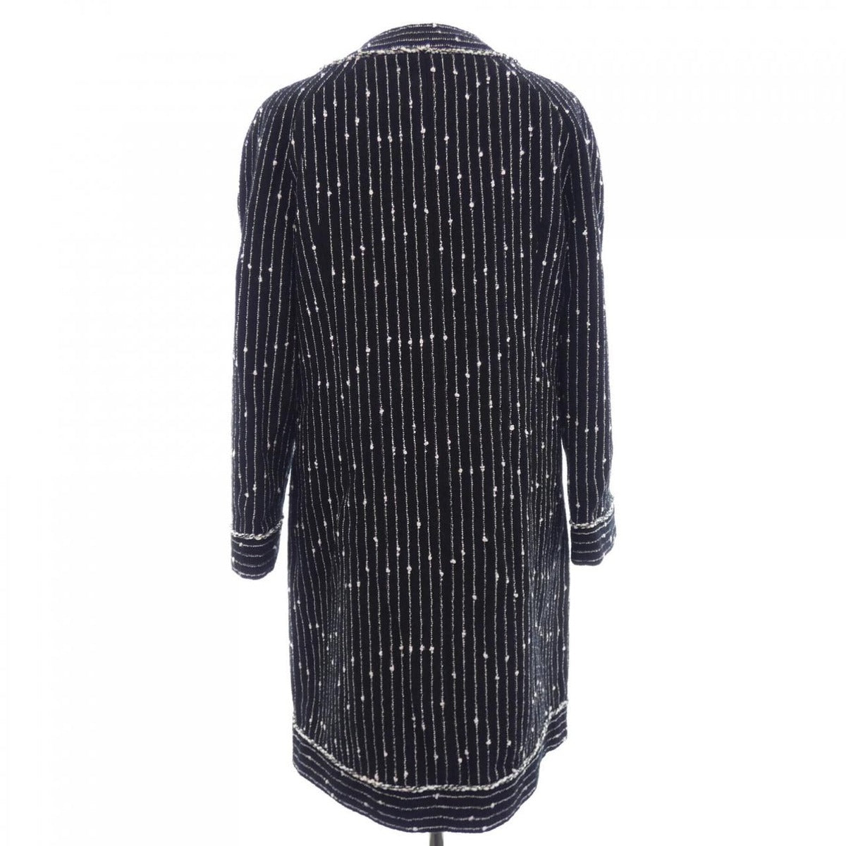 Chanel Coat Black 36 — view 2
