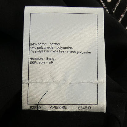 Chanel Coat Black 36 — view 3