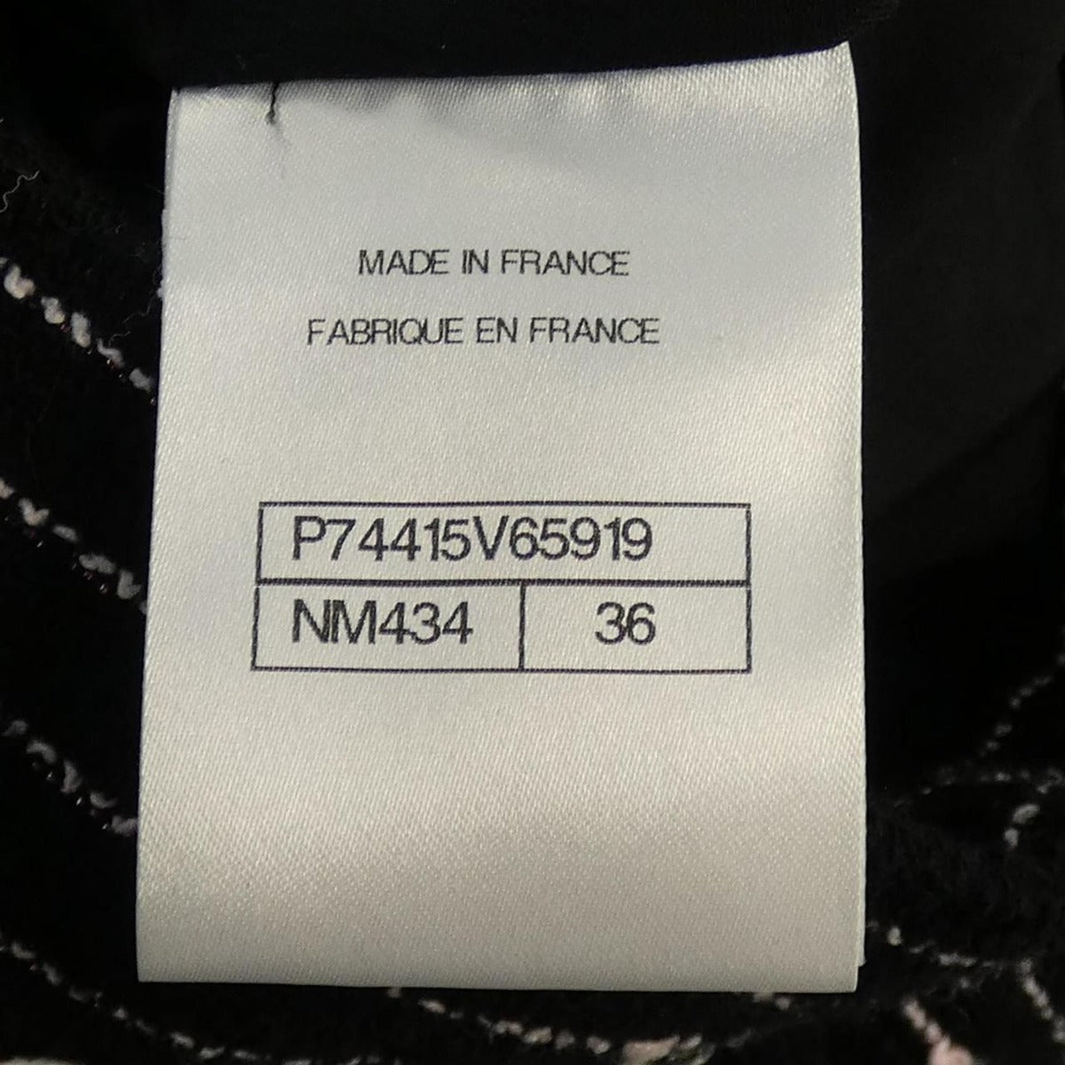 Chanel Coat Black 36 — view 4