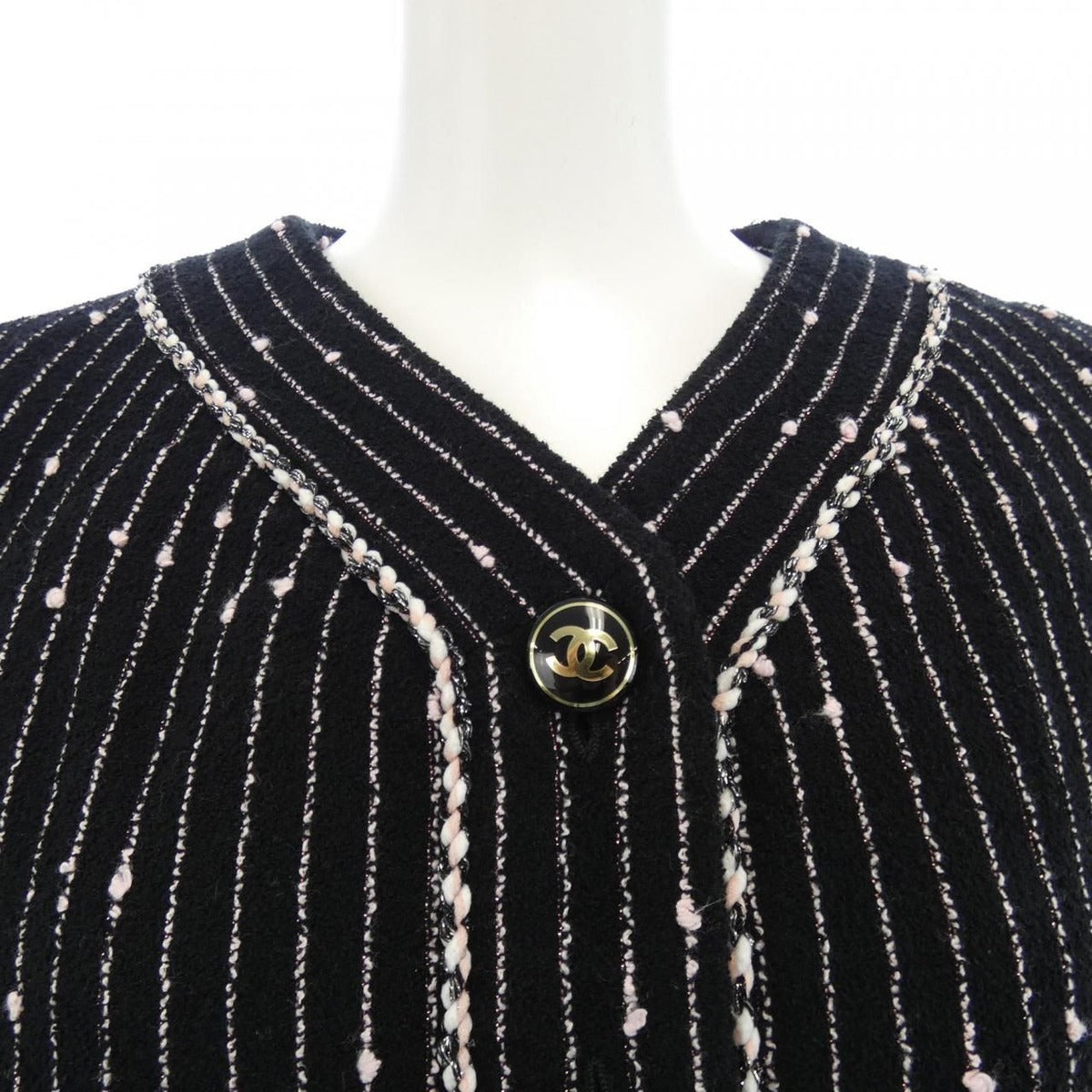Chanel Coat Black 36 — view 6