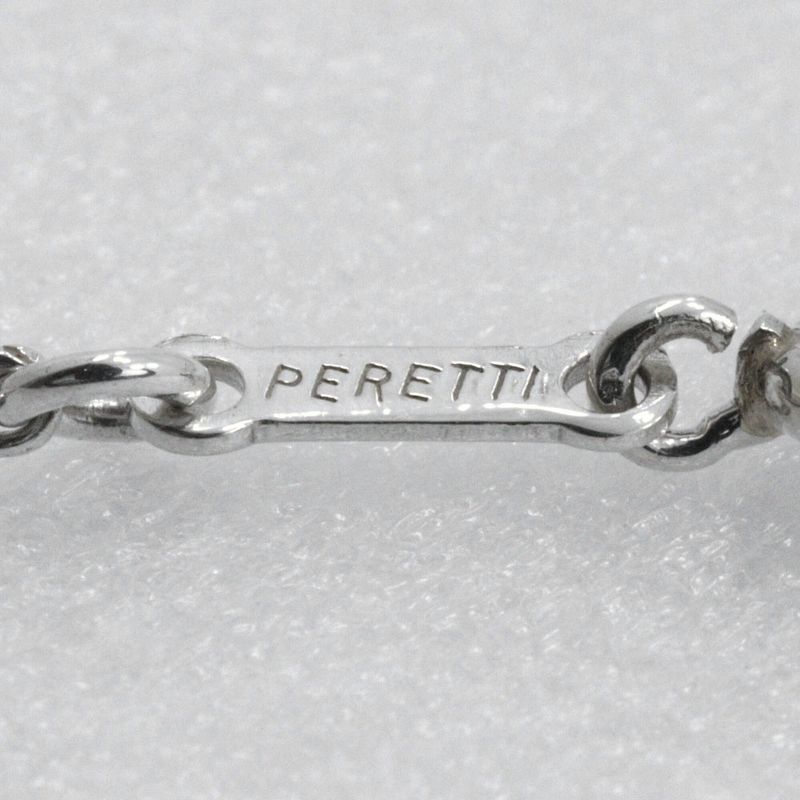 Tiffany & Co Bean Elsa Peretti 925 Silver Ladies 11g Necklace
