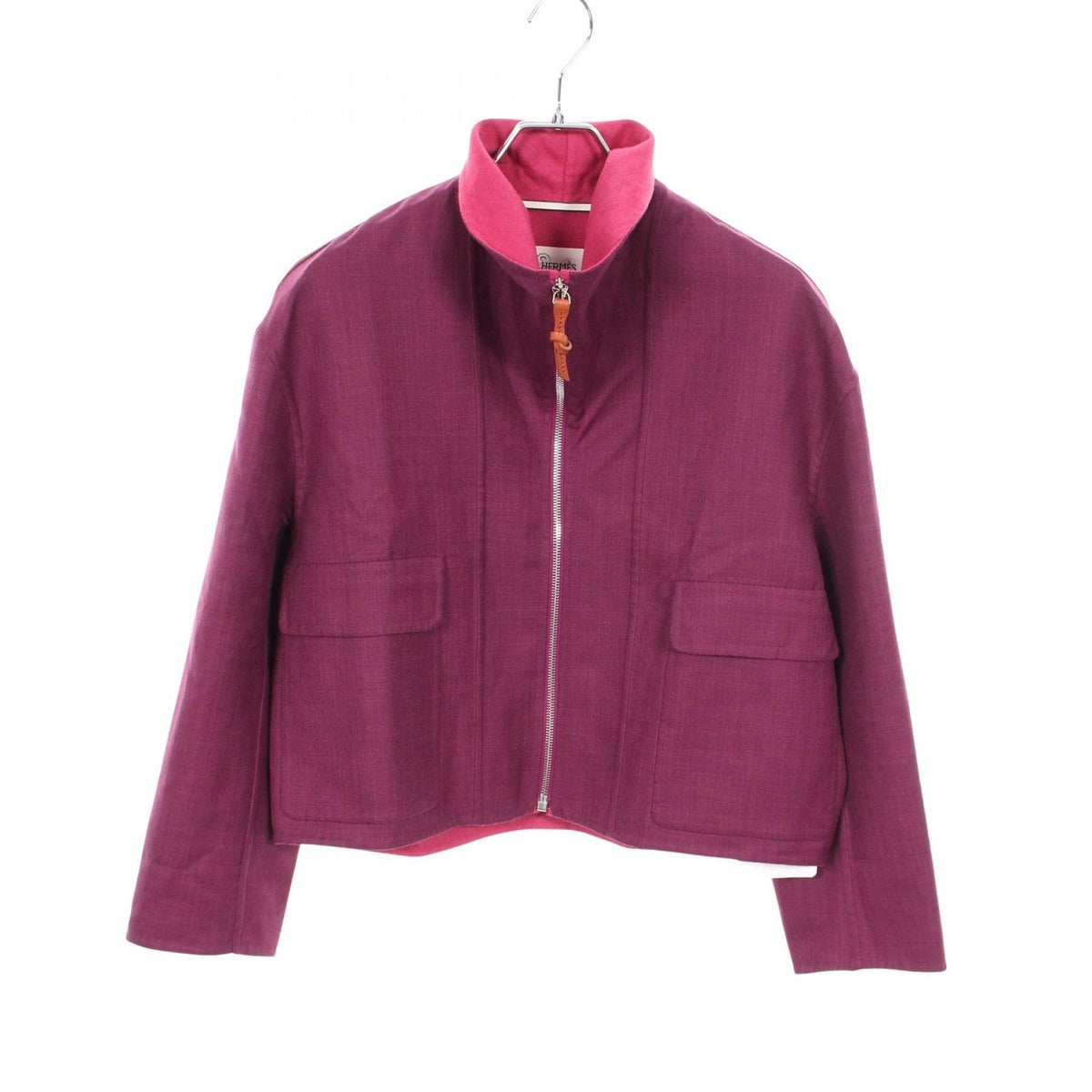 Hermes Serie Button Cashmere Wool Jacket