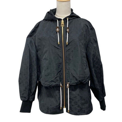 Louis Vuitton Monogram Outer Hoodie Jacket Black