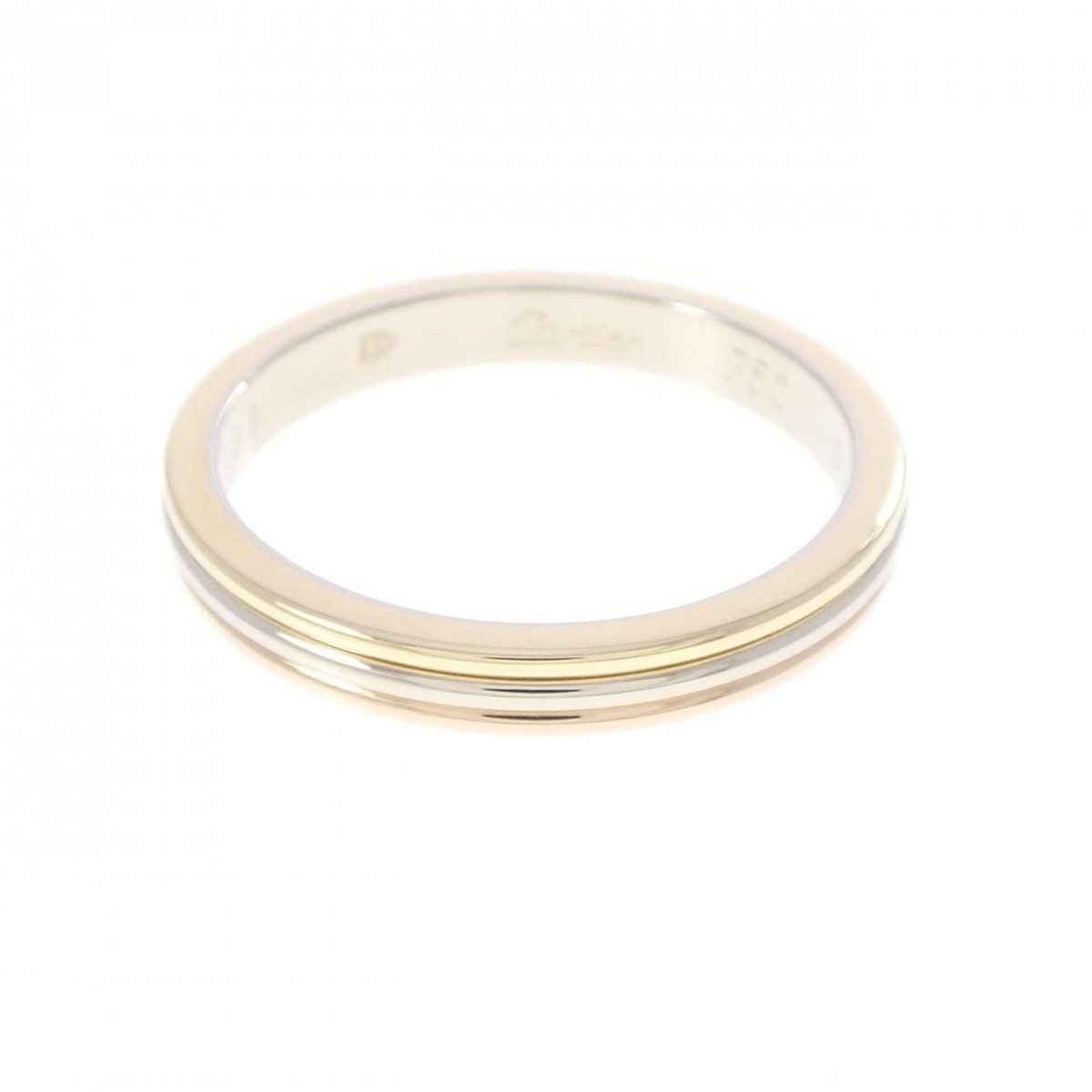 Cartier Three Gold Wedding Ring — view 2