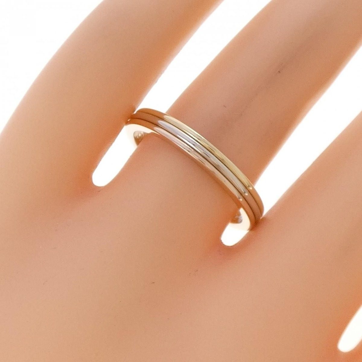 Cartier Three Gold Wedding Ring — view 5