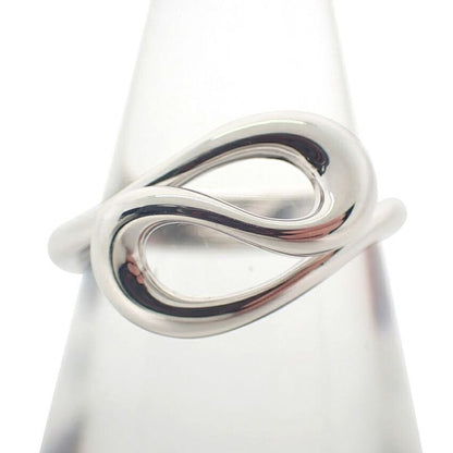 Tiffany & Co 925 Open Wave Ring No 9 J119-5