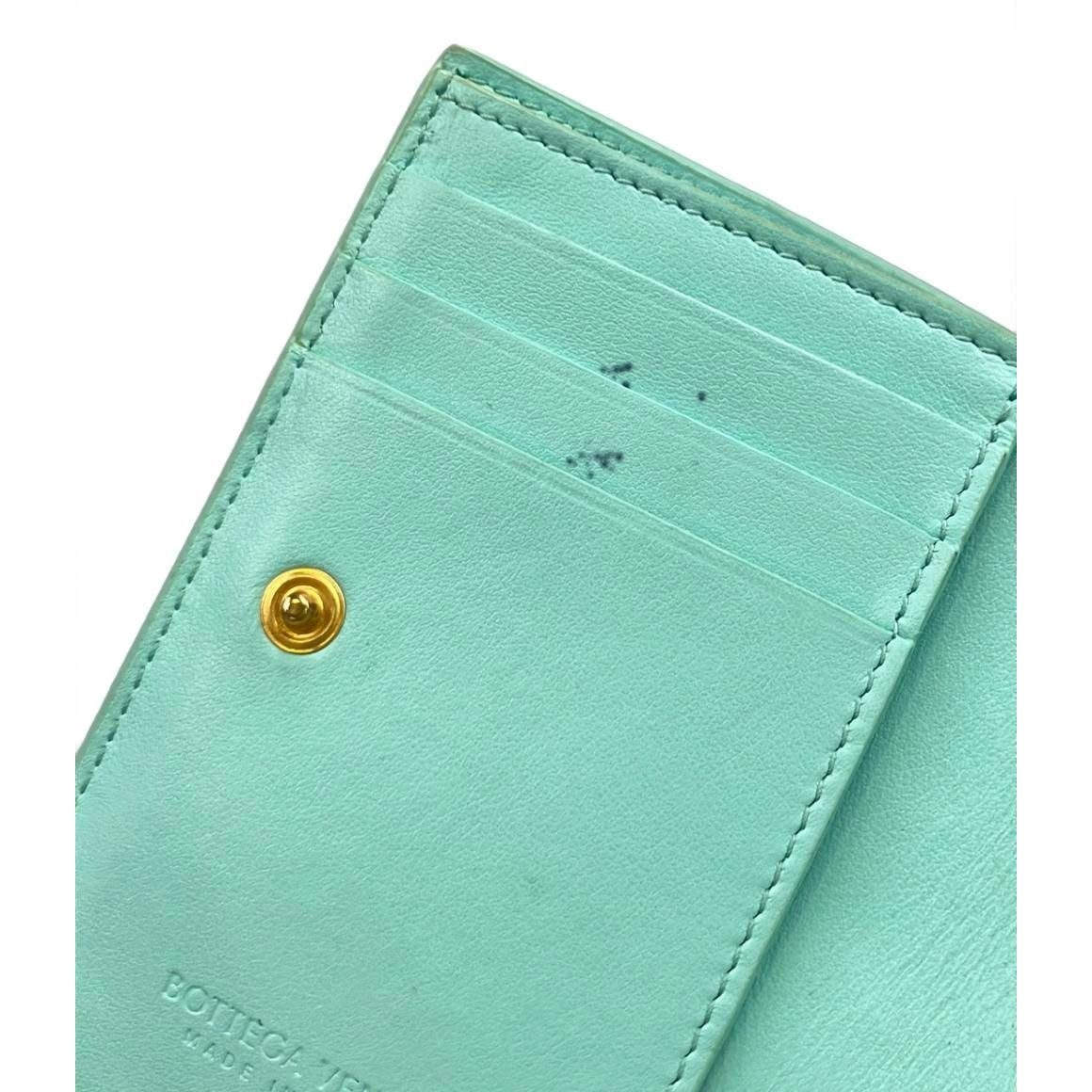 Bottega Veneta Bifold Wallet Maxi Intrecciato Cassette — view 9