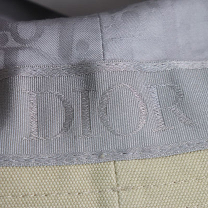  DIOR Homme 293c906i5641 100% Cotton DIOR Logo Embroidered Bucket Hat Beige S
