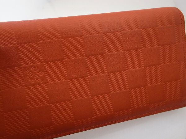 Louis Vuitton Damier Infini Portefeuille/brazza Orange Pawnbroker