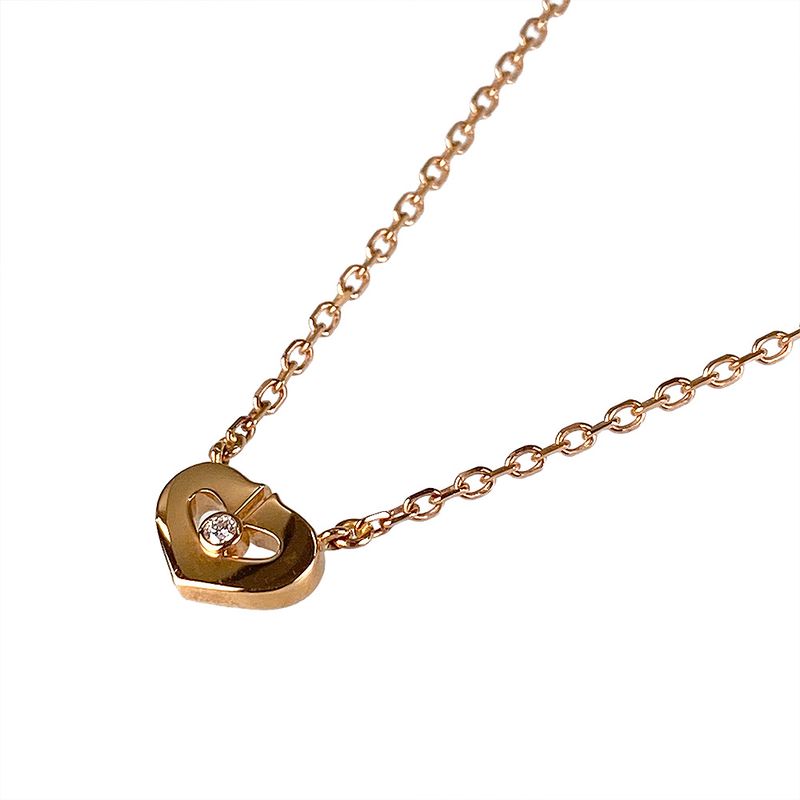 Cartier 2C 1P Diamond Necklace