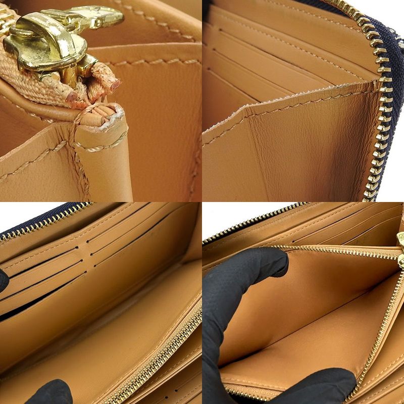 Louis Vuitton Round Zipper Long Wallet Zippig Wallet Monogram Jacquard Since