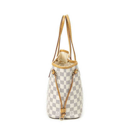 Louis Vuitton Neverfull Ivory Damier Azure AB