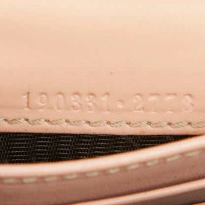 Gucci GG Crystal 190331 Pink PVC Leather Ladies Gucci