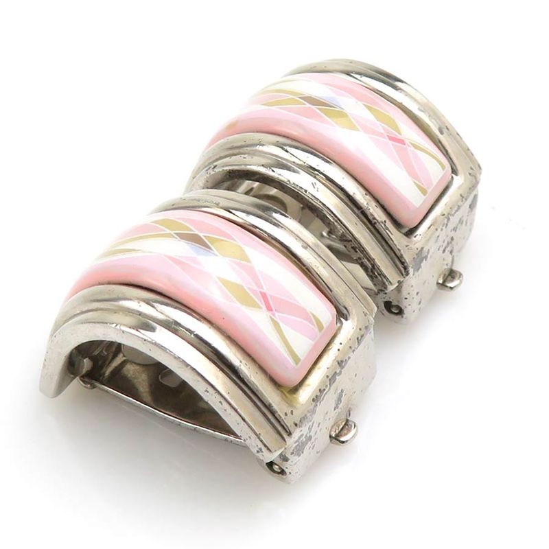 Hermes Earring Cloisonne Ware