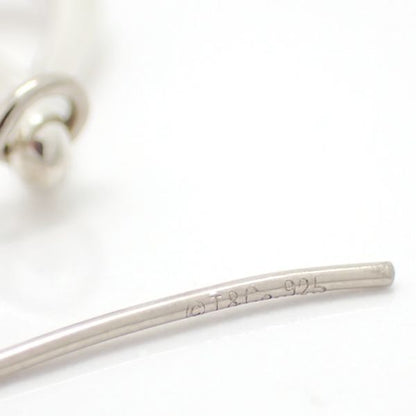 Tiffany & Co Open Tea Dos Lop Earrings 925 Silver Peretti Box Tiffany & Co T&co