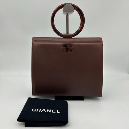 Chanel Tortoiseshell Handle Handbag No 5