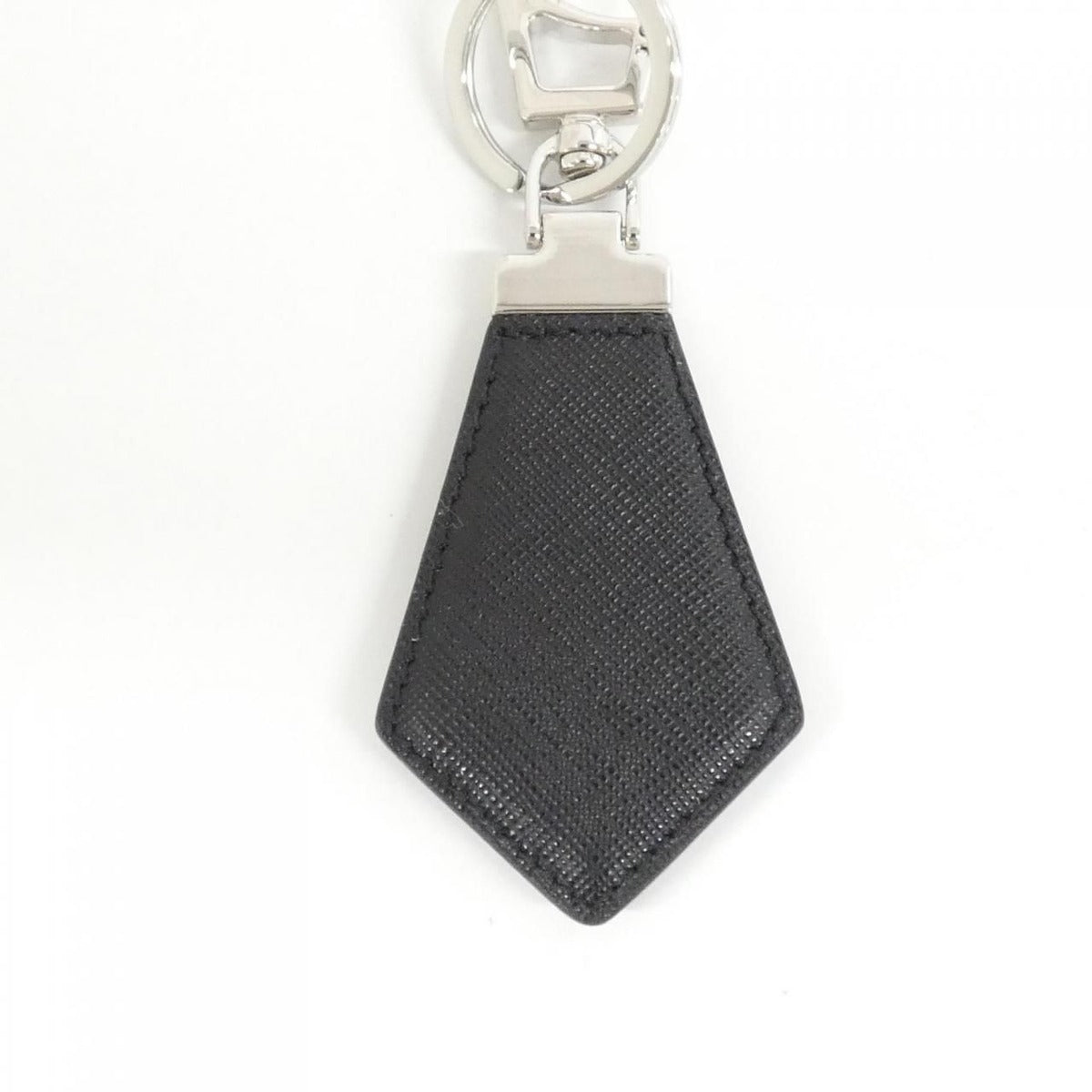 Prada Key Ring Silver Nero — view 3