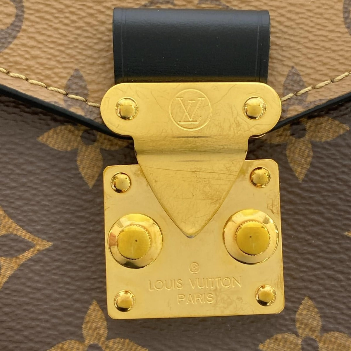 Louis Vuitton Monogram Reverse Pochette Metis MM Bag — view 4