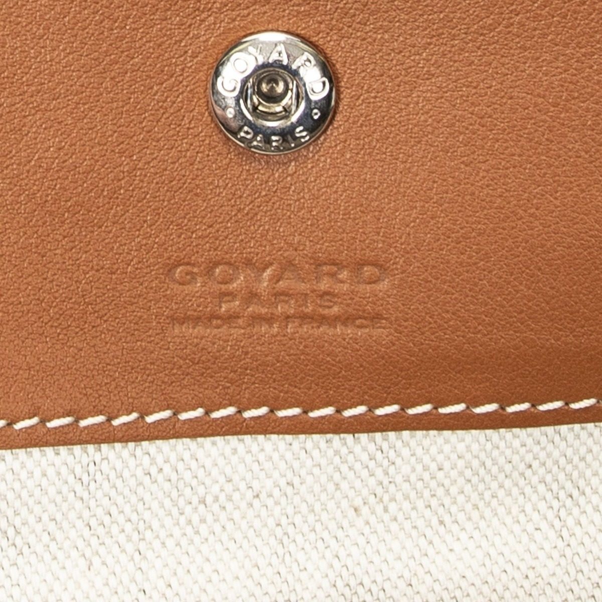 Goyard St Louis Brown Rudin Canvas Messenger Bag — view 10
