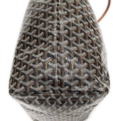 Goyard St Louis Brown Rudin Canvas Messenger Bag — view 7