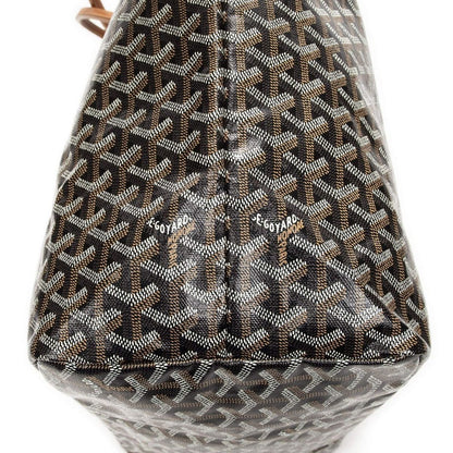 Goyard St Louis Brown Rudin Canvas Messenger Bag — view 8