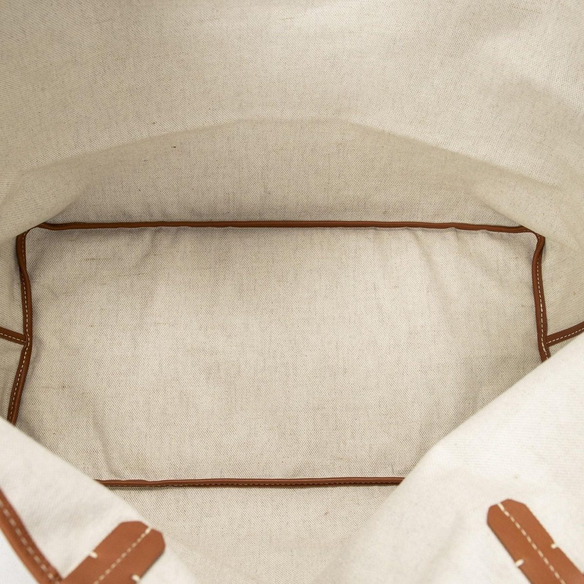 Goyard St Louis Brown Rudin Canvas Messenger Bag — view 9
