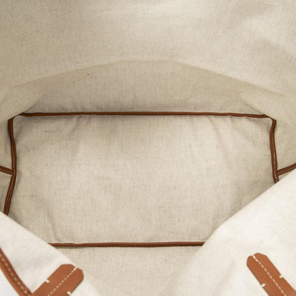 Goyard St Louis Brown Rudin Canvas Messenger Bag — view 9