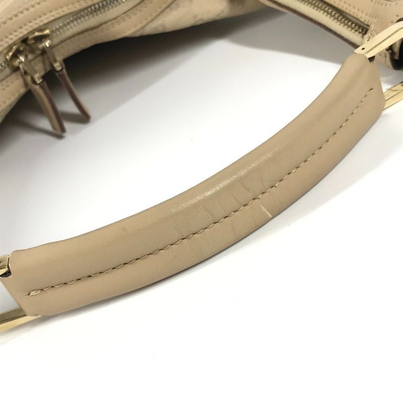 Gucci Shoulder Bag GG Logo 73885 GG Canvas/leather Beige