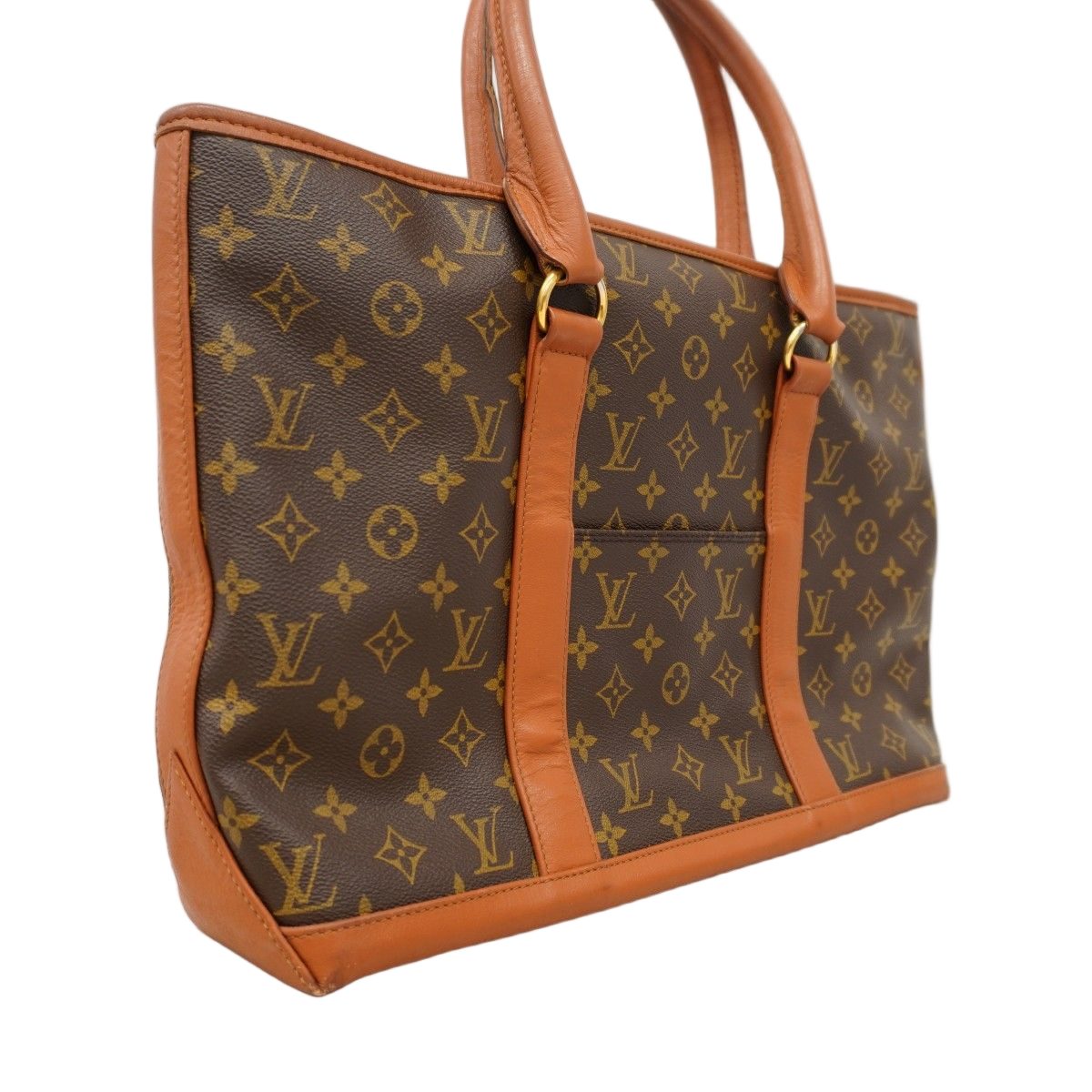 Louis Vuitton Tote Monogram Sac Weekend PM Brown — view 2