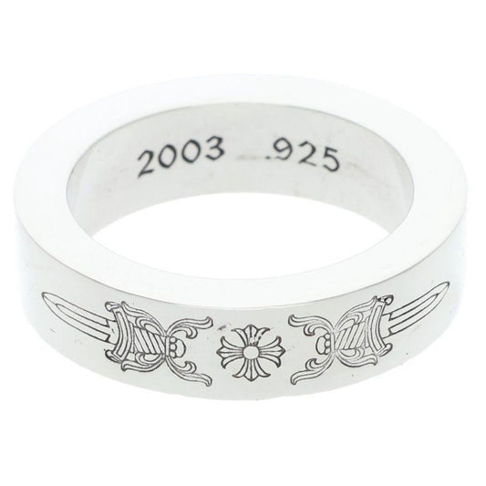 Chrome Hearts mm Spacer Dagger Silver Ring