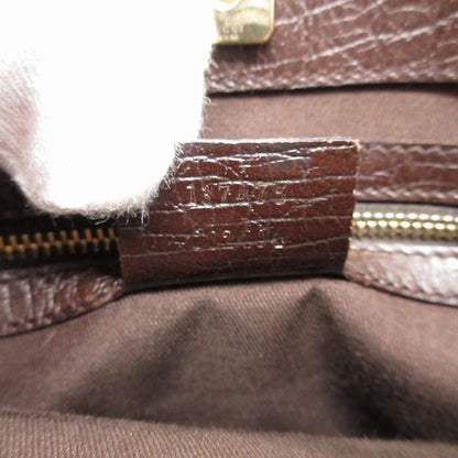 Gucci 137475 Sherry GG Canvas Leather Beige Brown Handbag 1789 Gucci