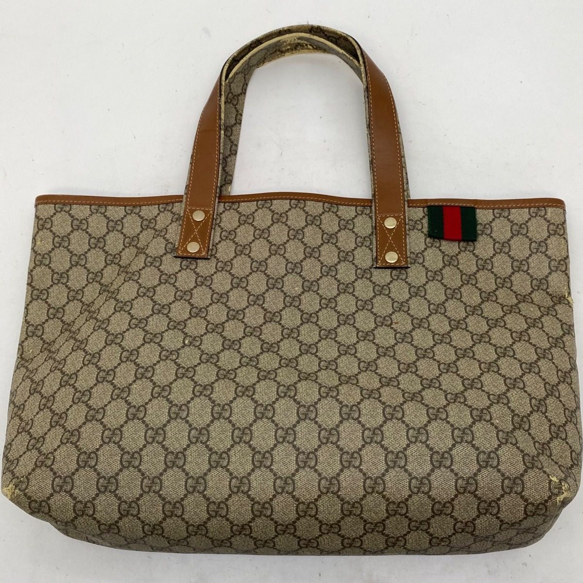 Gucci Tote GG Supreme Sherry A3 Business Travel Mothers Large Capacity — view 13