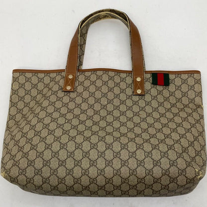 Gucci Tote GG Supreme Sherry A3 Business Travel Mothers Large Capacity — view 13