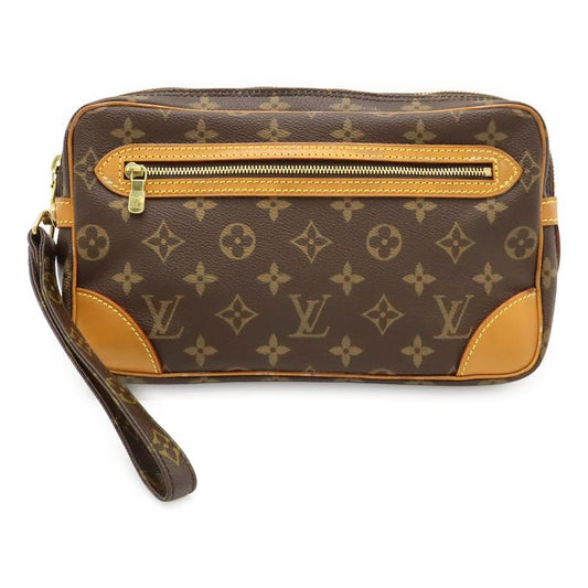 Louis Vuitton Monogram Marly Dragonne Second Bag Handbag Clutch Bag Men M51825