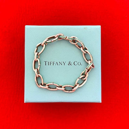 Tiffany & Co Clasping Bracelet Silver 925 Chain Bangle