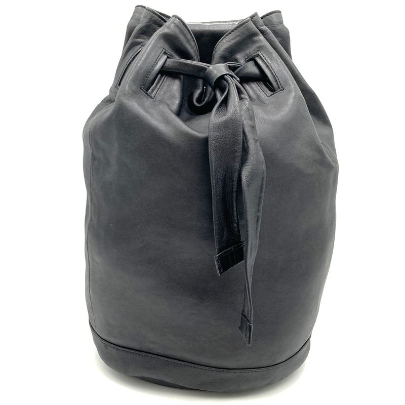 Gucci 003 0257 Bon Sac One Shoulder Body Bag With Vintage Pouch Leather Black