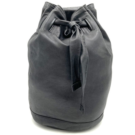 Gucci 003 0257 Bon Sac One Shoulder Body Bag With Vintage Pouch Leather Black