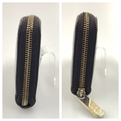 Louis Vuitton Monogram Vernis Zippy Wallet M93522 Bordeaux