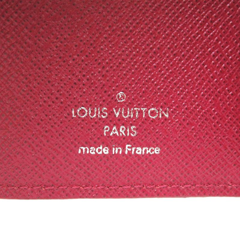 Louis Vuitton Epi M62171 Portefeuille Victorine Compact Wallet Fuchsia Trifold