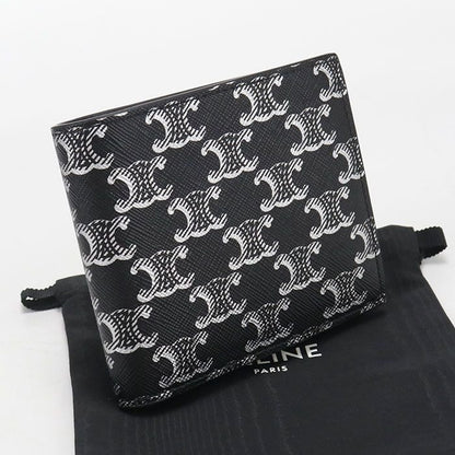 Celine Bifold Wallet Triomphe Canvas
