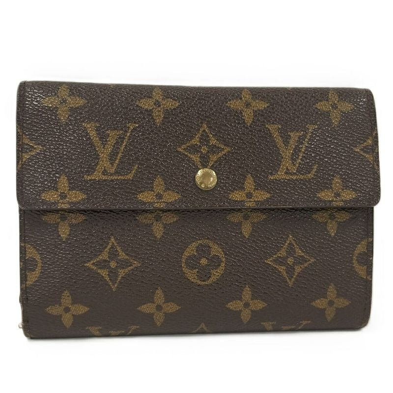 Louis Vuitton Trifold Wallet Porte-Tresor Ettuie Papier Monogram