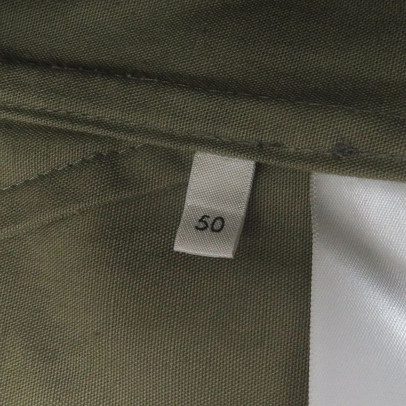 Celine 22SS 2w565060o 100% Cotton Camouflage Hooded Military Vest Khaki 50 Made